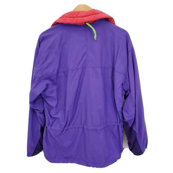Vintage Patagonia Pullover Anorak Jacket Purple Salmon Size Medium - Picture 2 of 4